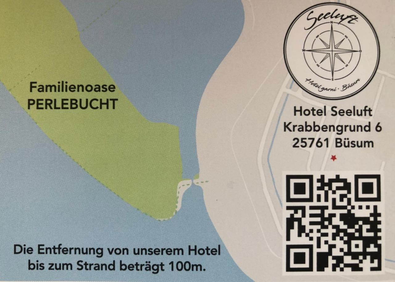 Hotel Garni Seeluft Buesum 外观 照片